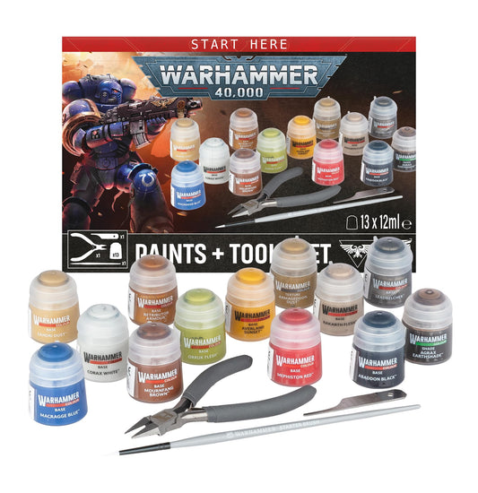 Warhammer 40,000 - Paints + Tools (2026 Edition) - Games Workshop