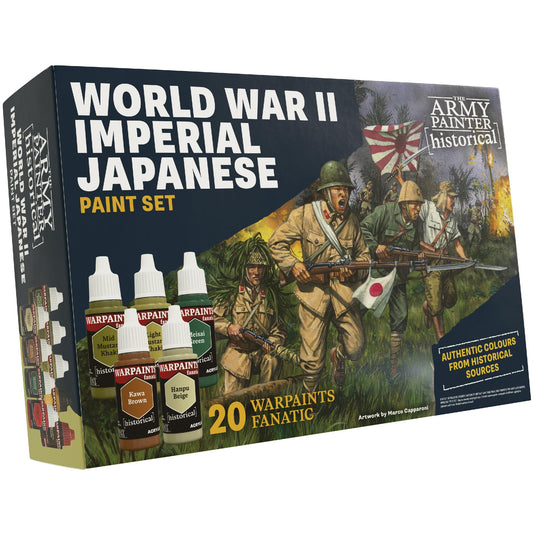 Historical : WWII Imperial Japanese - 20x18ml Acrylic Paints - The Army Painter