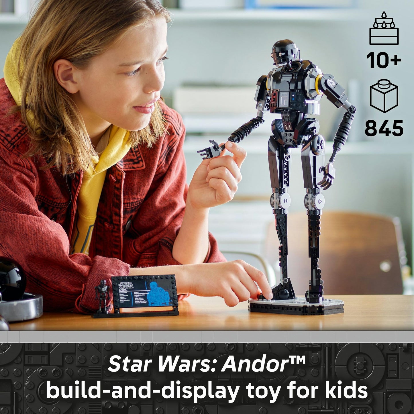 LEGO Star Wars 75434 K-2SO Security Droid Figure - Posable Play Age 10+ & Display