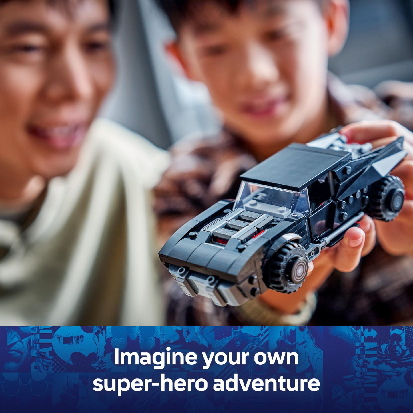 LEGO 76332 DC The Batman Batmobile Car Toy - with a Minifigure & Golden Coin