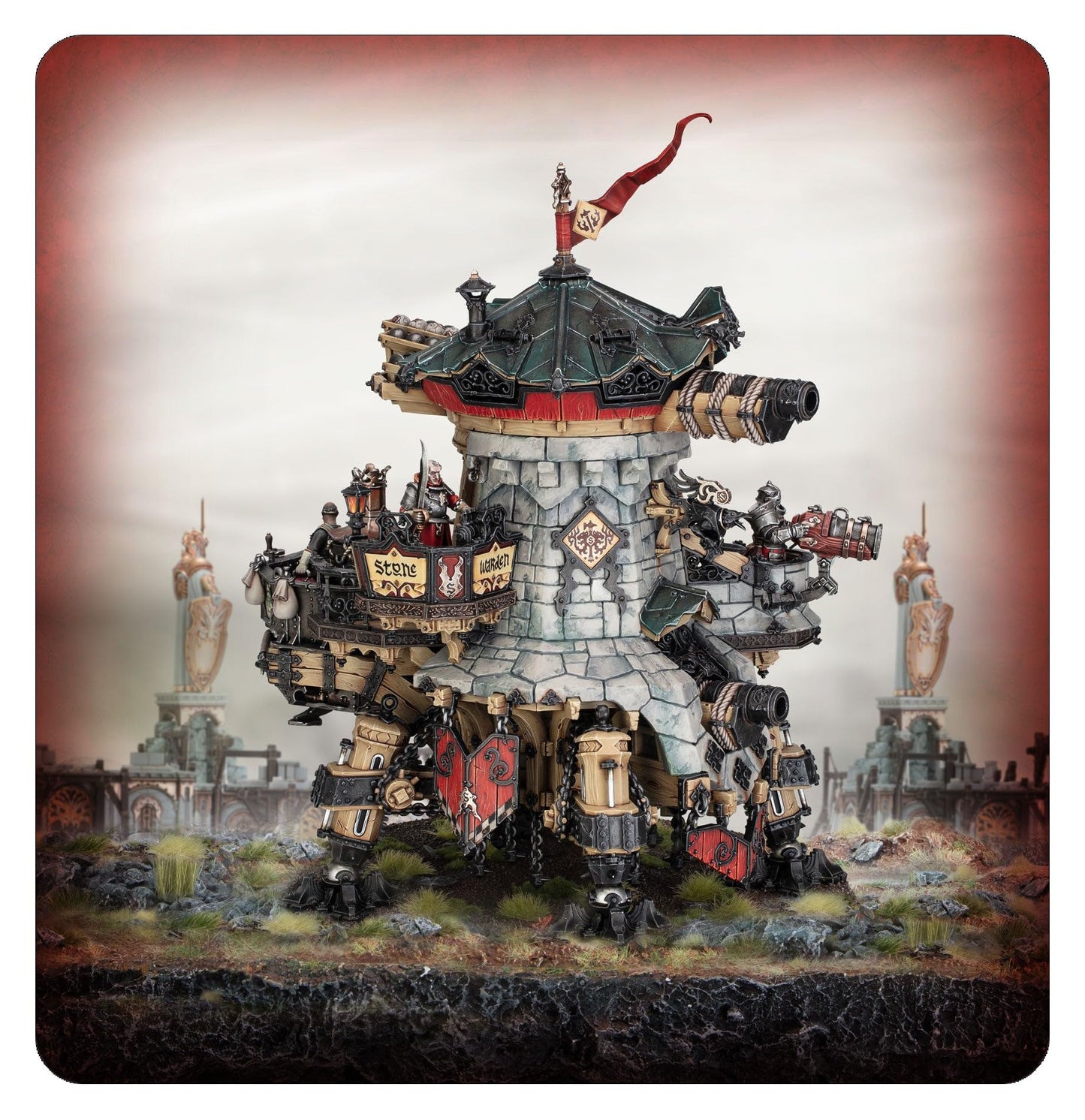 Cities of Sigmar : Cannonade Cogfort - Warhammer Age of Sigmar - Games Workshop