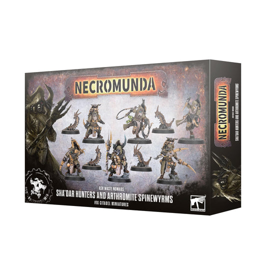 Necromunda - Ash Waste Nomads : Sha'dar Hunters & Arthromite Spinewyrms - Warhammer - Games Workshop
