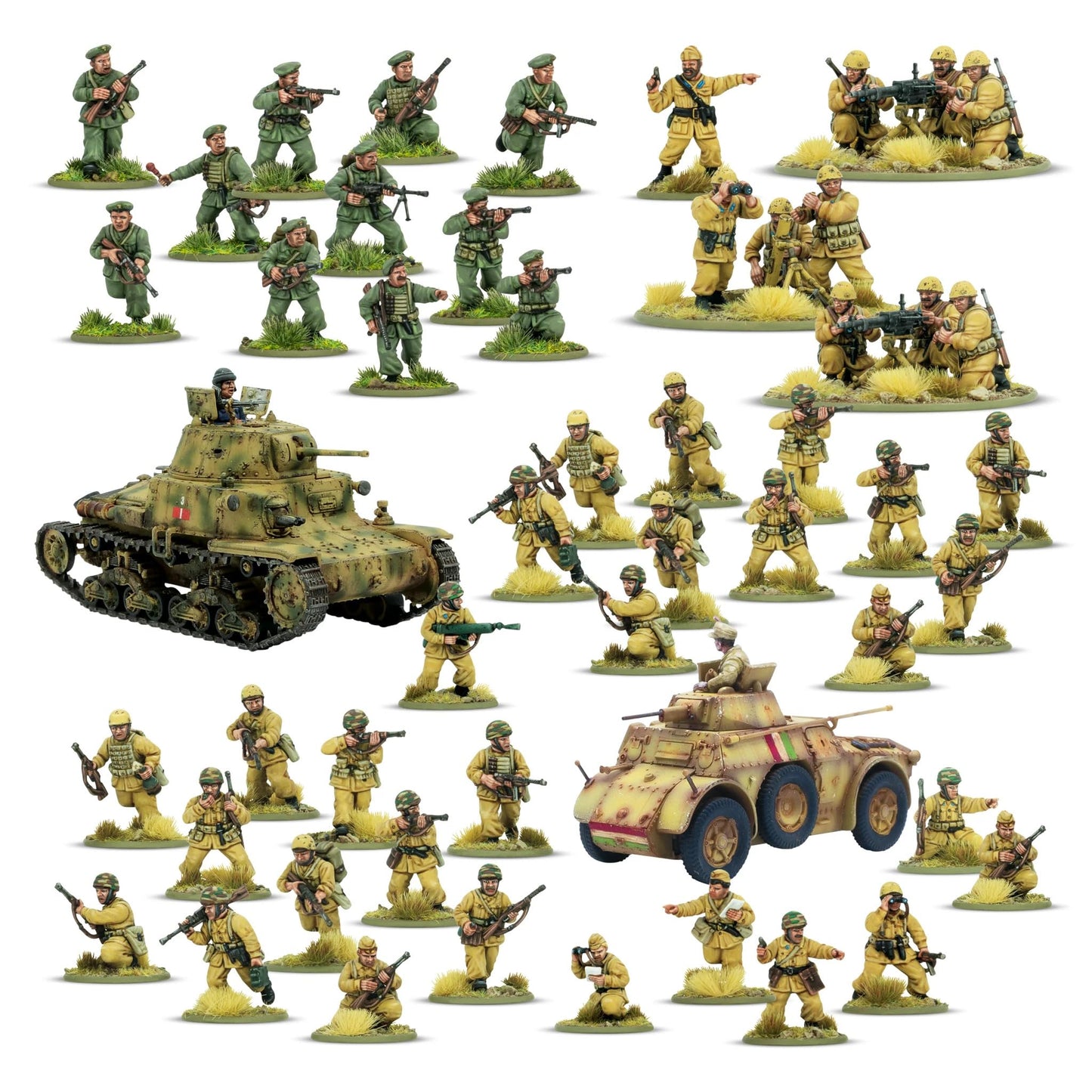 Bolt Action - Lions of the Folgore - Italian Paracadutisti Starter Army - Warlord Games