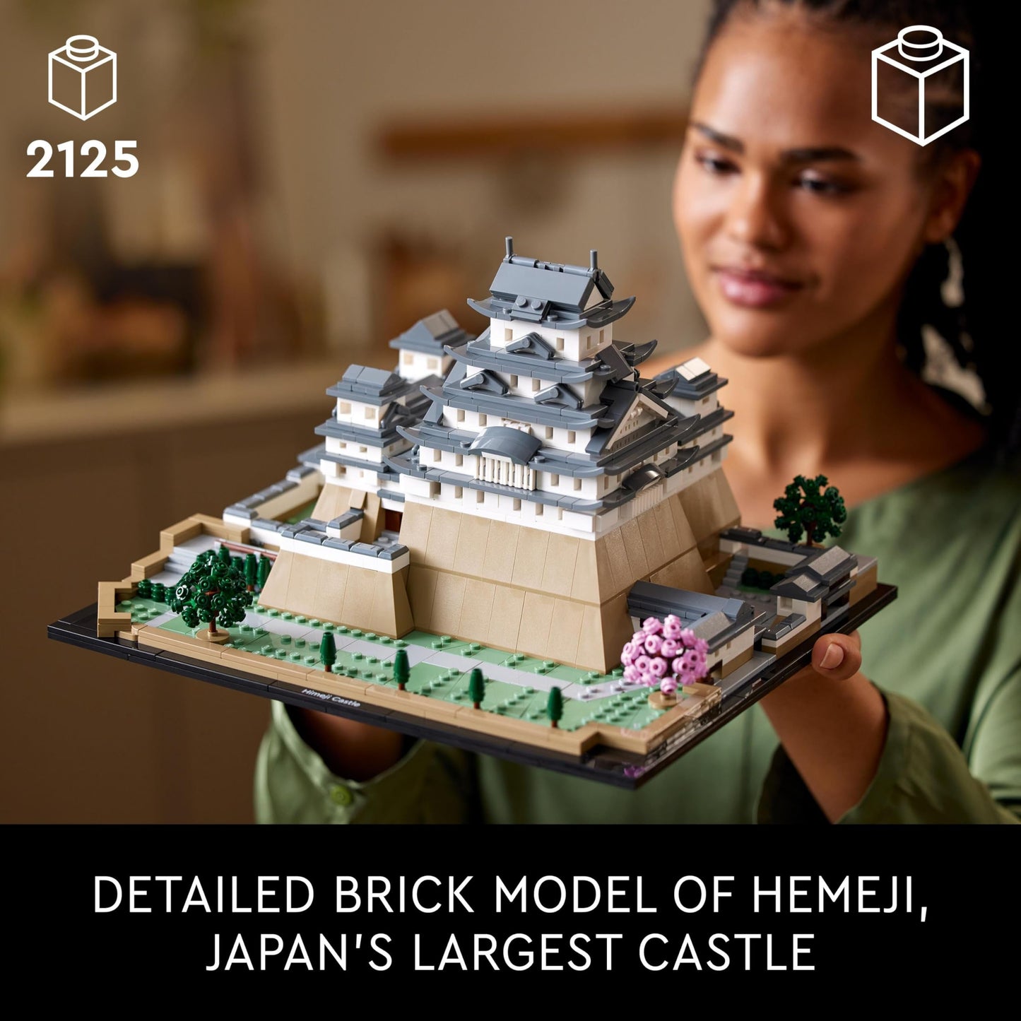 LEGO 21060 Architecture Himeji Castle Set - Landmarks Collection Model