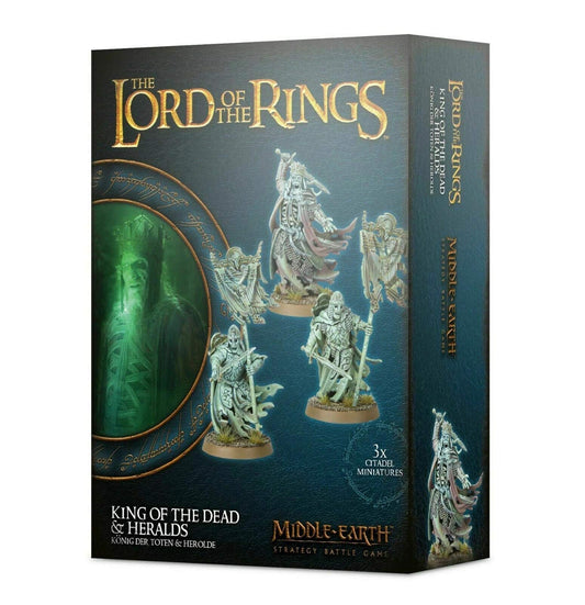 Middle Earth - Lord of The Rings : King Of The Dead & Heralds - Games Workshop FBA