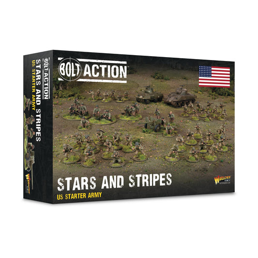 Bolt Action : Stars and Stripes - US Starter Army - 28mm Scale - Games Workshop