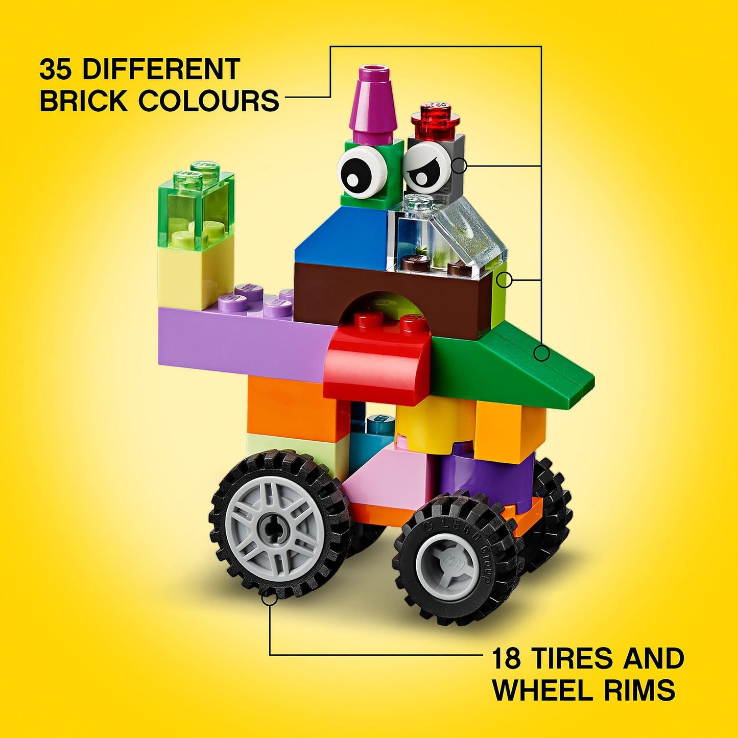 LEGO 10696 Classic Medium Creative Brick Box
