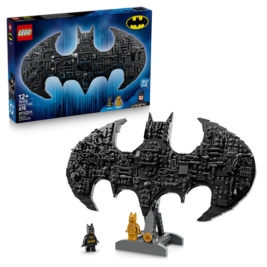 LEGO 76330 DC Batman Logo - with Collectible Minifigures