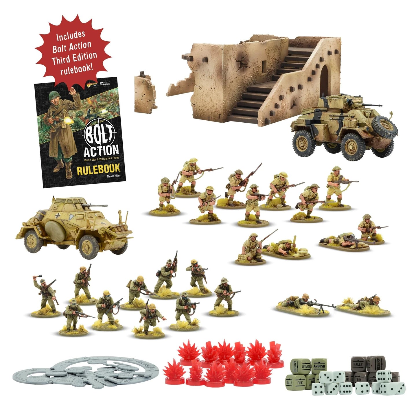 A Gentleman's War - Bolt Action Starter Set - 28mm Scale - Warlord Games