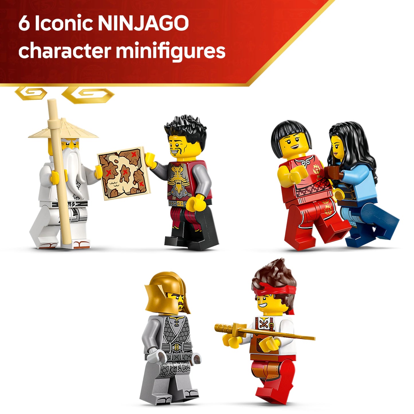 LEGO 71858 NINJAGO Four Weapons Blacksmith 15th Anniversary - Ninja House with Collectible Minifigure