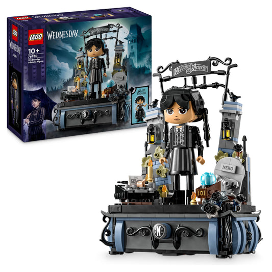 LEGO 76780 Wednesday Addams Figure - Includes 2 Faces & Outfits, plus Classic Character Thing