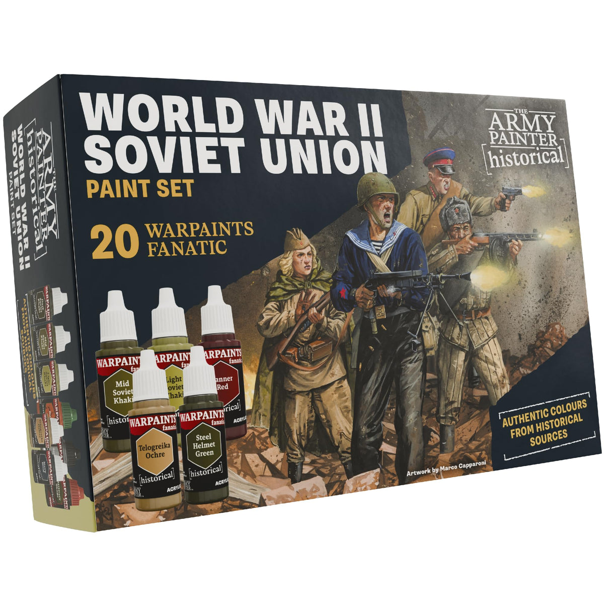 Historical : WWII Soviet Union - 20x18ml Acrylic Model Paints - The Army Painter