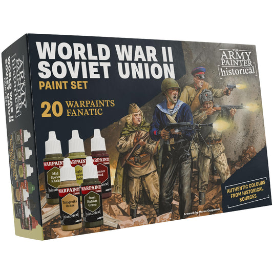 Historical : WWII Soviet Union - 20x18ml Acrylic Model Paints - The Army Painter