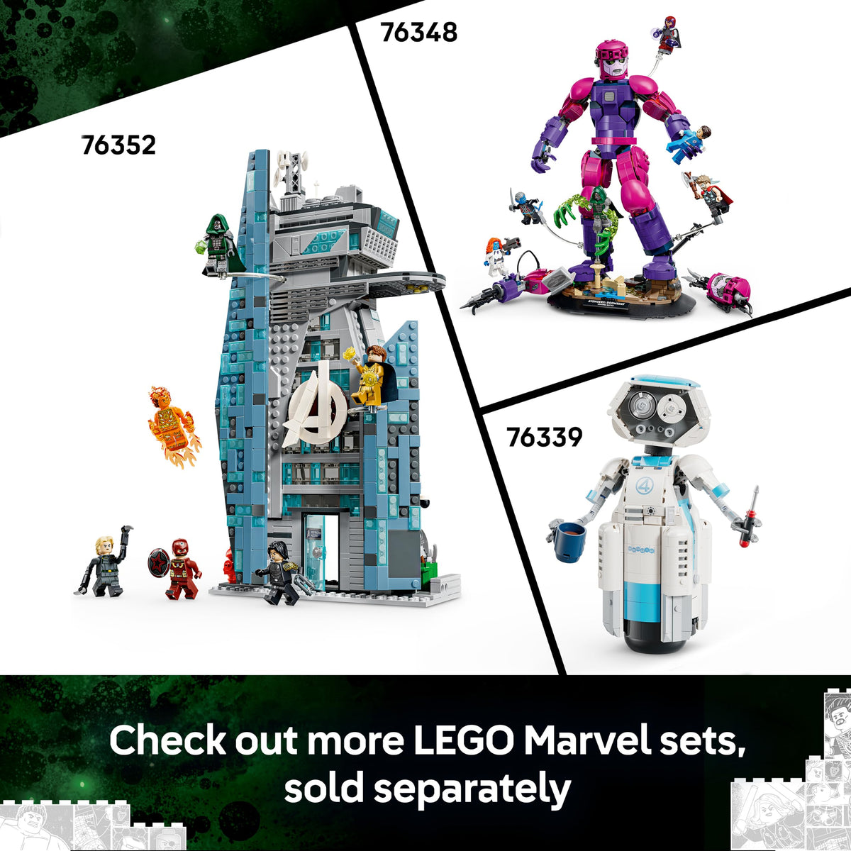 LEGO 76347 Marvel Avengers : Doomsday Quinjet