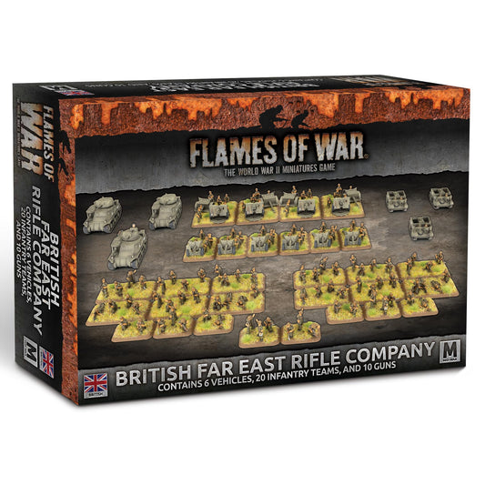 Flames of War - British Rifle Company Army Deal - BRAB18