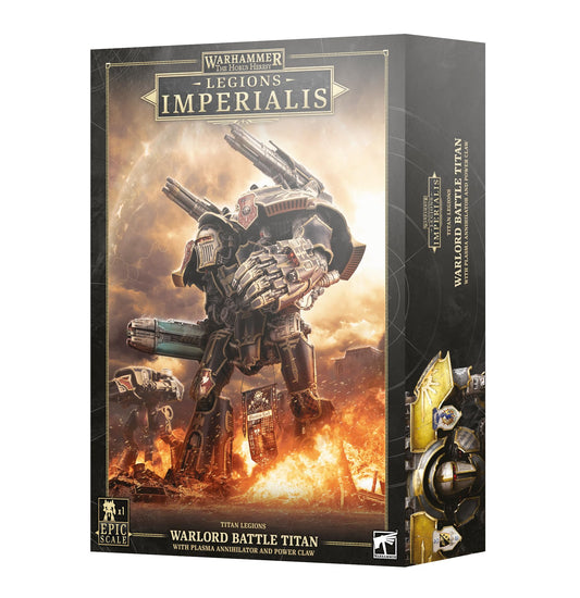 Games Workshop - Warhammer - Legions Imperalis: Warlord Titan With Plasma Annihilator [EPIC SCALE]