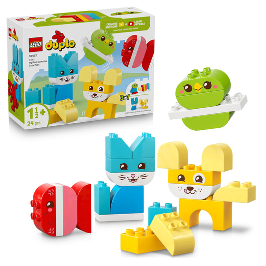 LEGO 10477 DUPLO 3 in 1 Creative Cute Pets