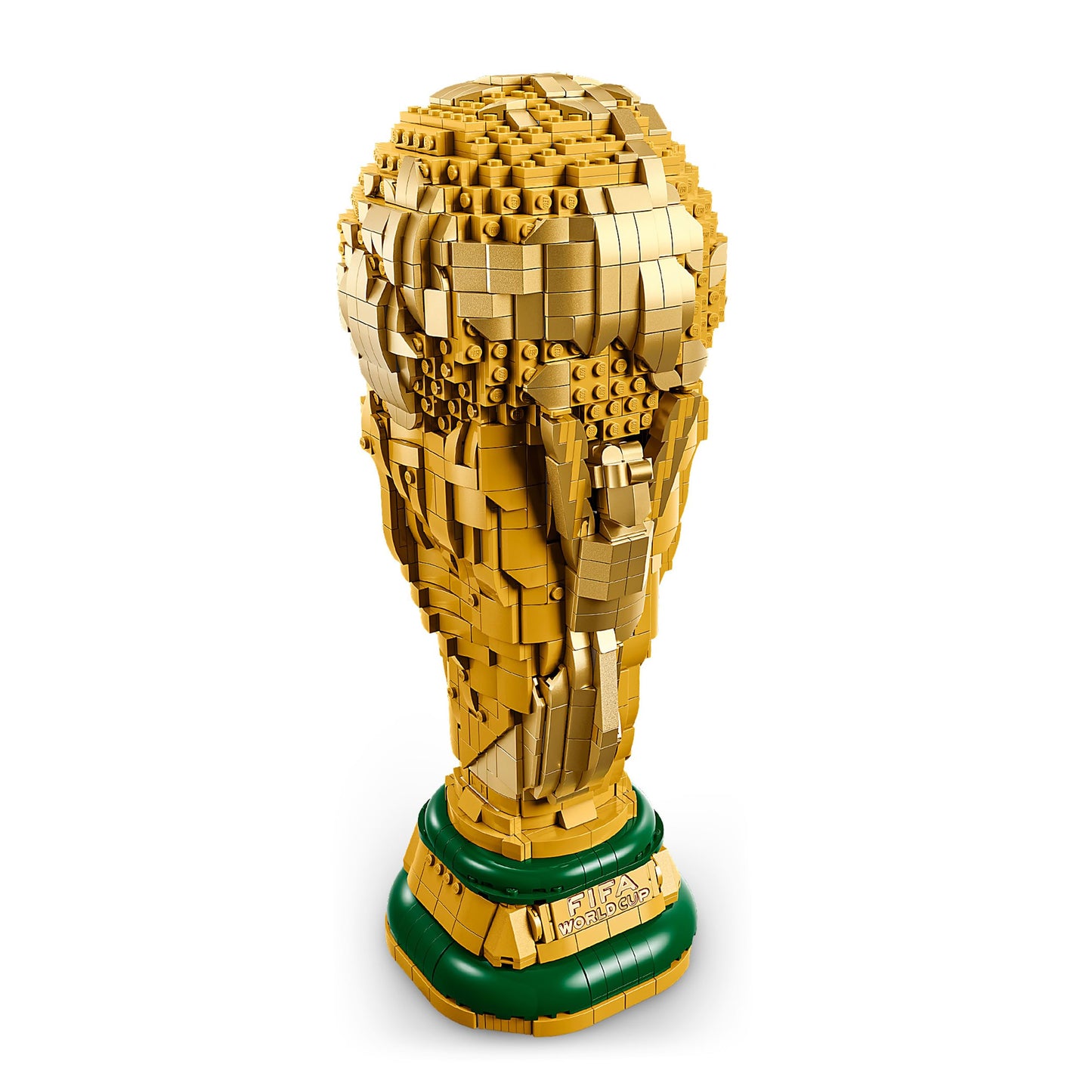 LEGO 43020 Editions FIFA World Cup Official Trophy Toy - 3D DIY Model Kit with Collectible Minifigure