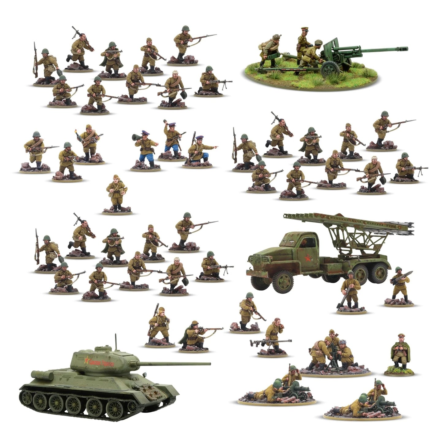 Forward to Berlin! - Soviet 1943-45 Starter Army - 28mm Scale - Bolt Action - Warlord Games