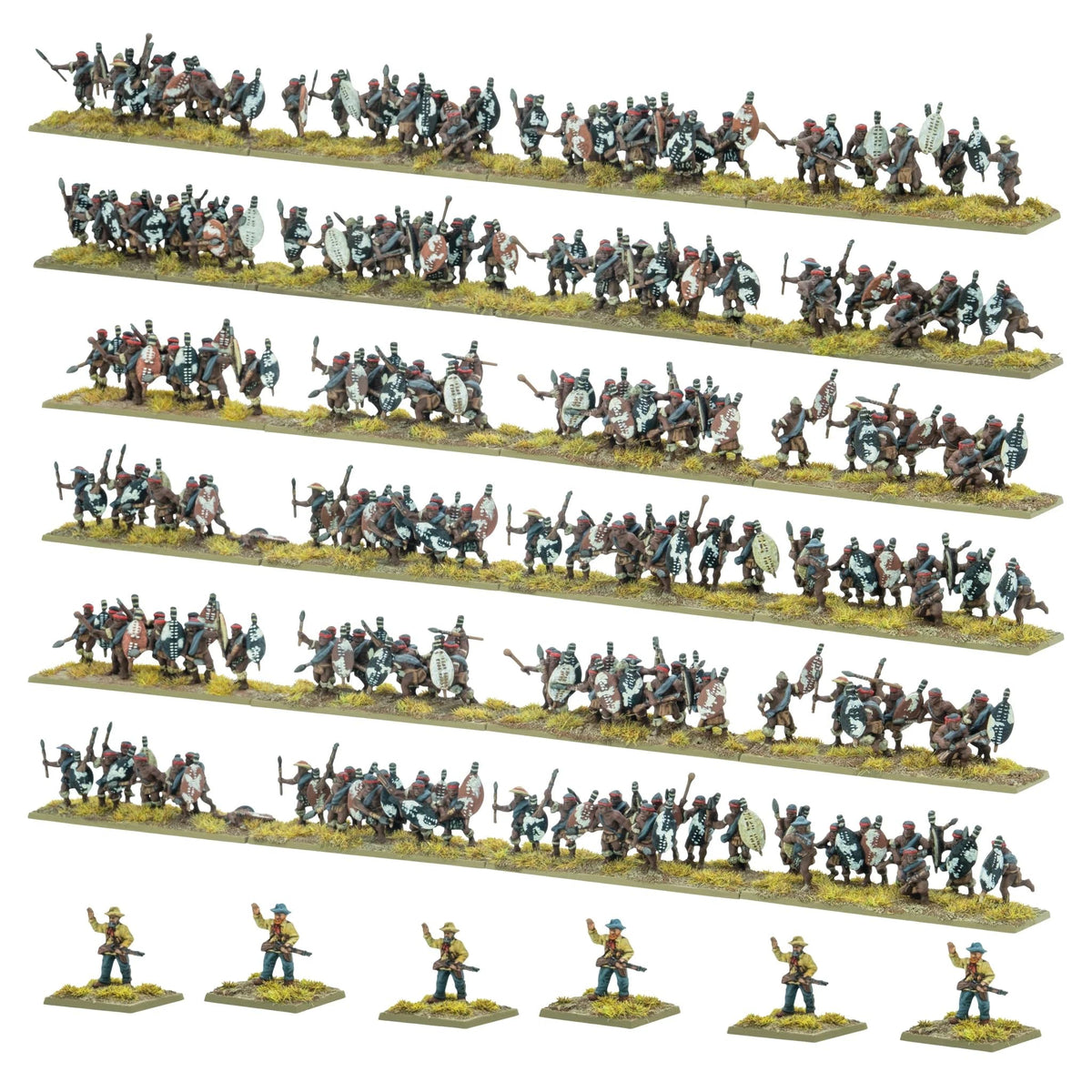 Black Powder Epic Battles : Zulu - Isandlwana Battle Set - Warlord Games