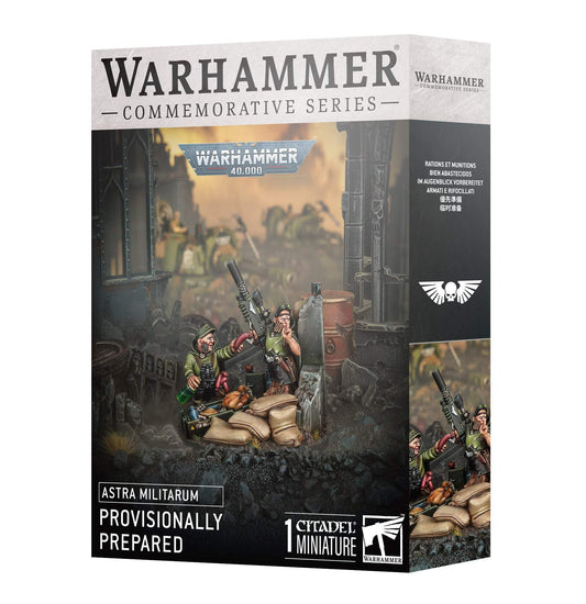 Games Workshop - Warhammer 40,000 - Astra Militarum: Ratlings - Provisionally Prepared (2024 Miniature)