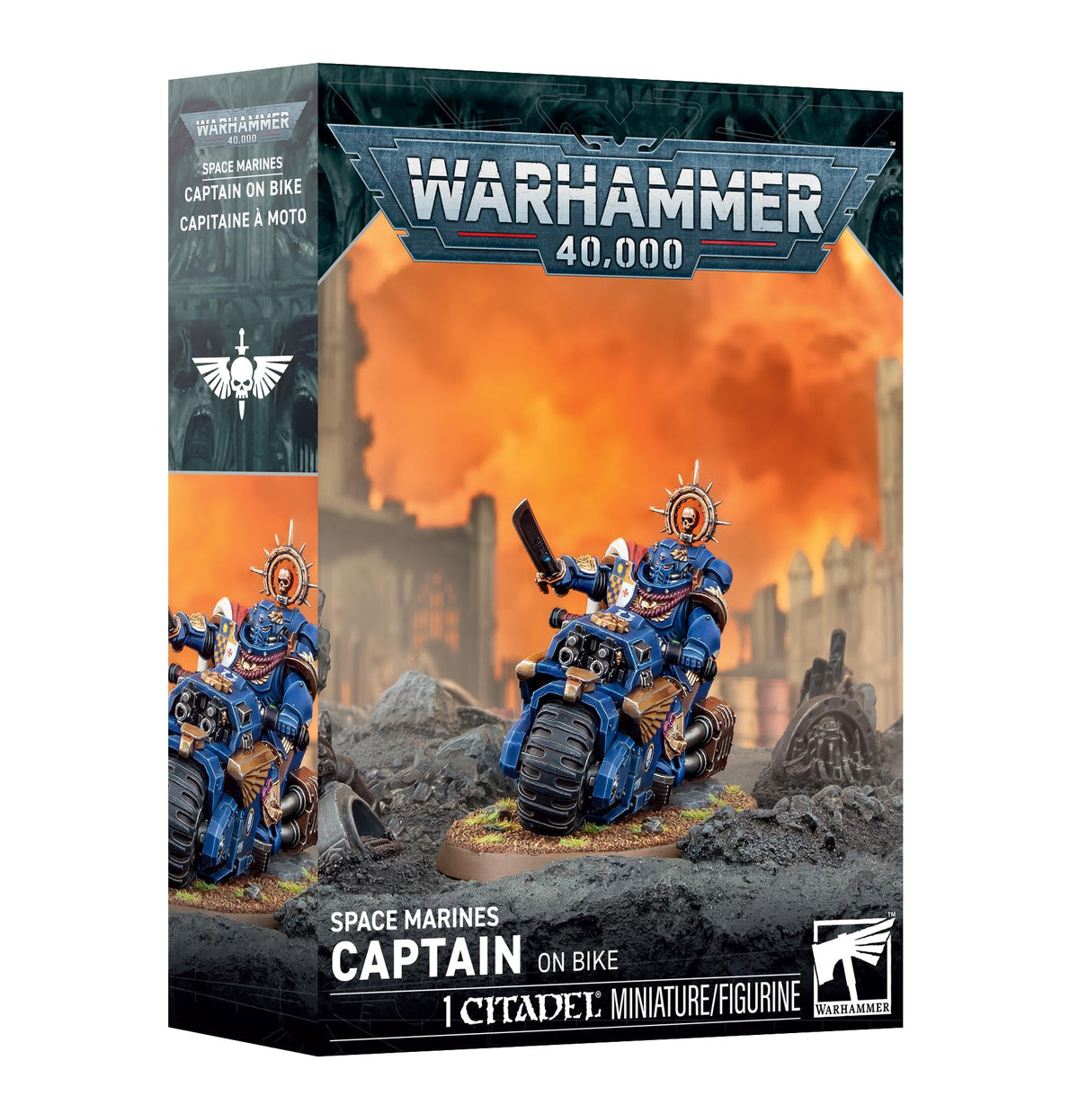 Space Marines : Captain on Bike - Warhammer 40K - Games Workshop