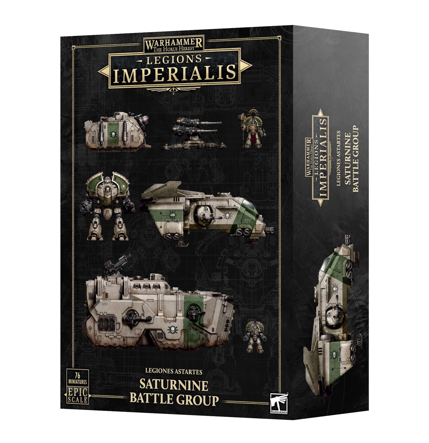 Legiones Astartes : Saturnine Battle Group [Epic Scale] - Legions Imperialis - Warhammer The Horus Heresy - Games Workshop