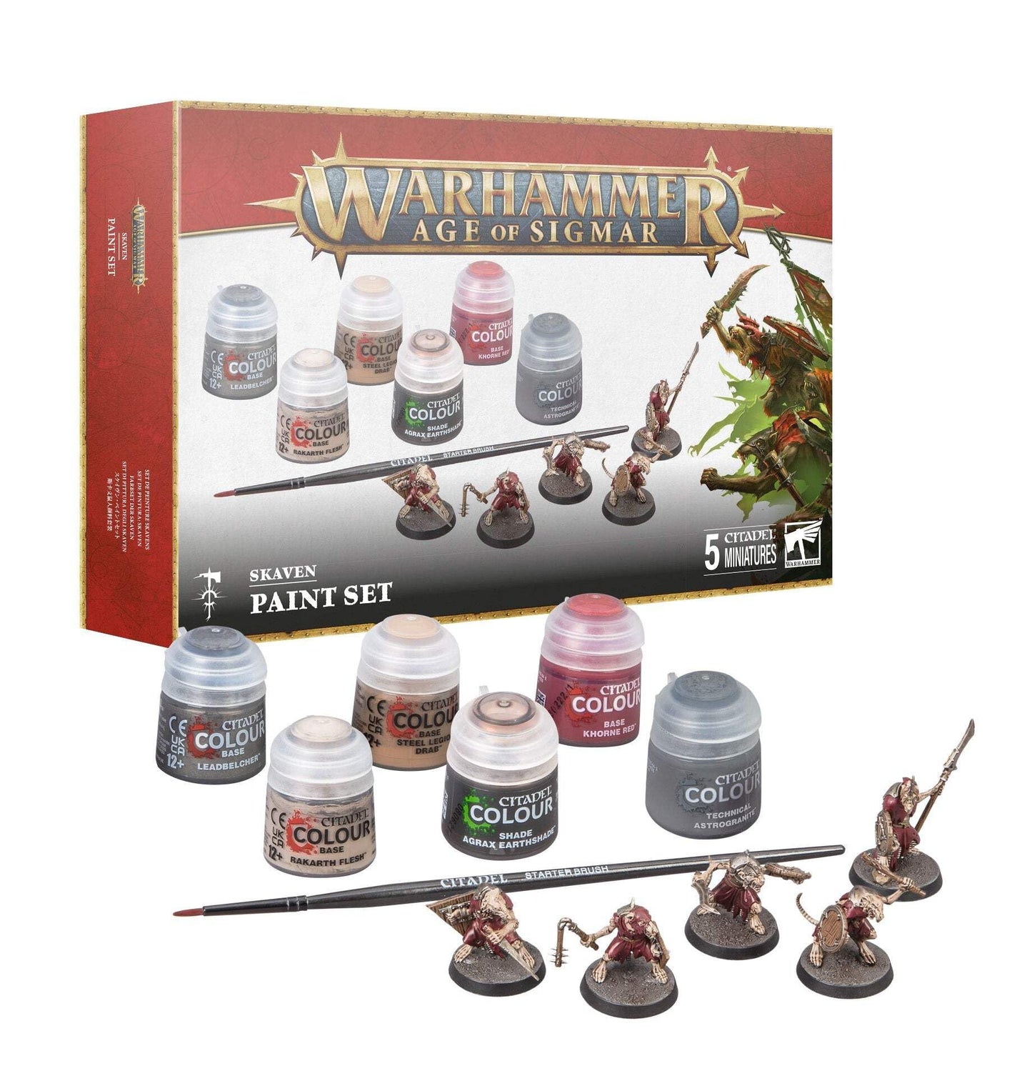 Skaven + Paint Set (2024 3rd Edition) - Warhammer Age of Sigmar - Games Workshop