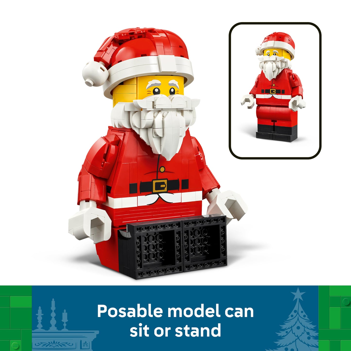 LEGO 40820 Up-Scaled Santa Minifigure
