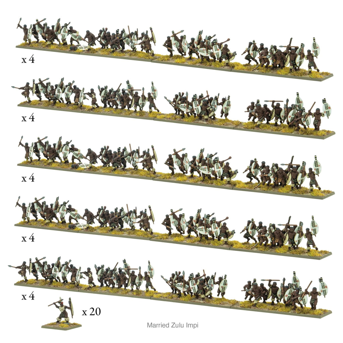 Black Powder Epic Battles : Zulu - Isandlwana Battle Set - Warlord Games