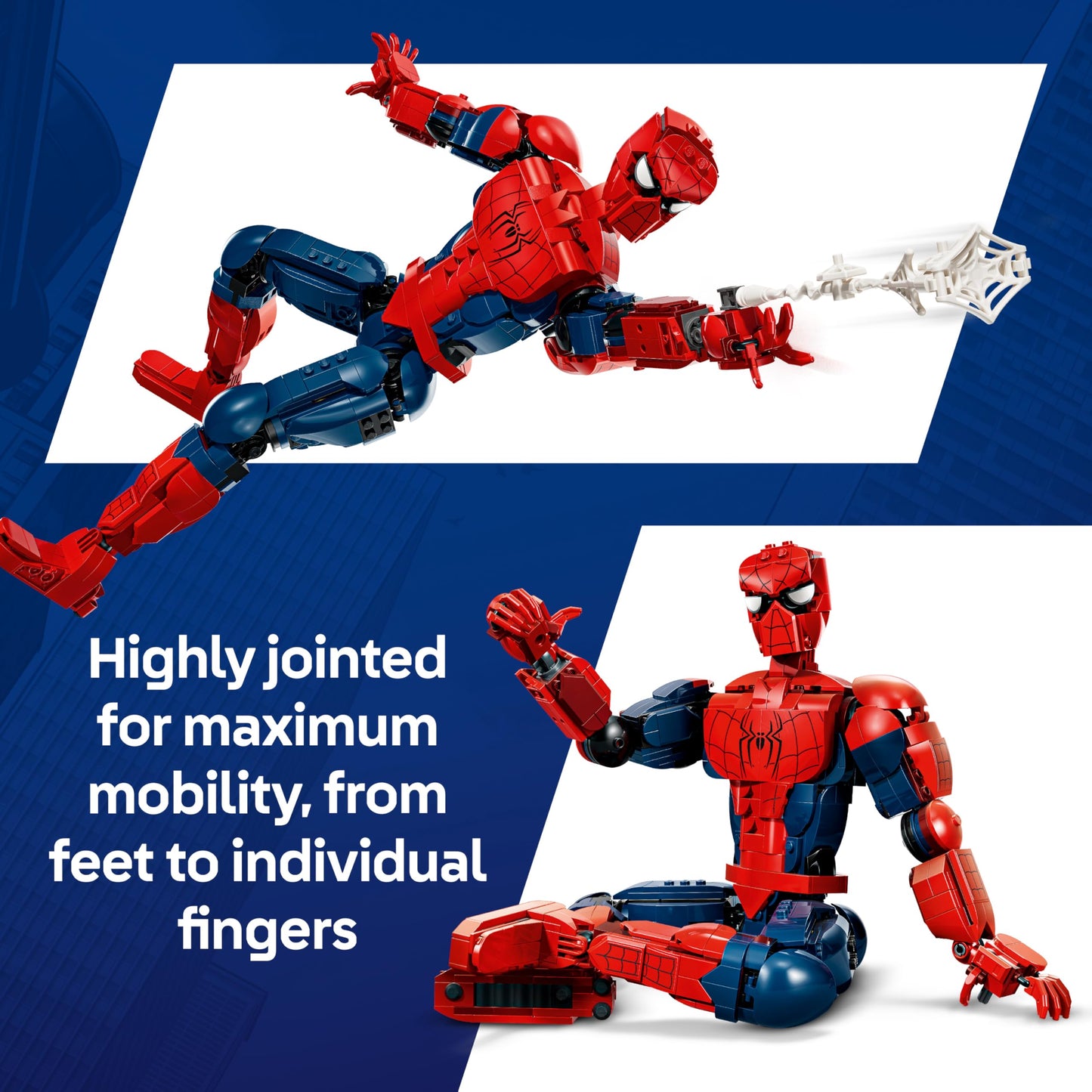 LEGO 76346 Marvel Spider-Man Hero Figure - Superhero Toy incl. Action Figure w/Collectible Minifigure