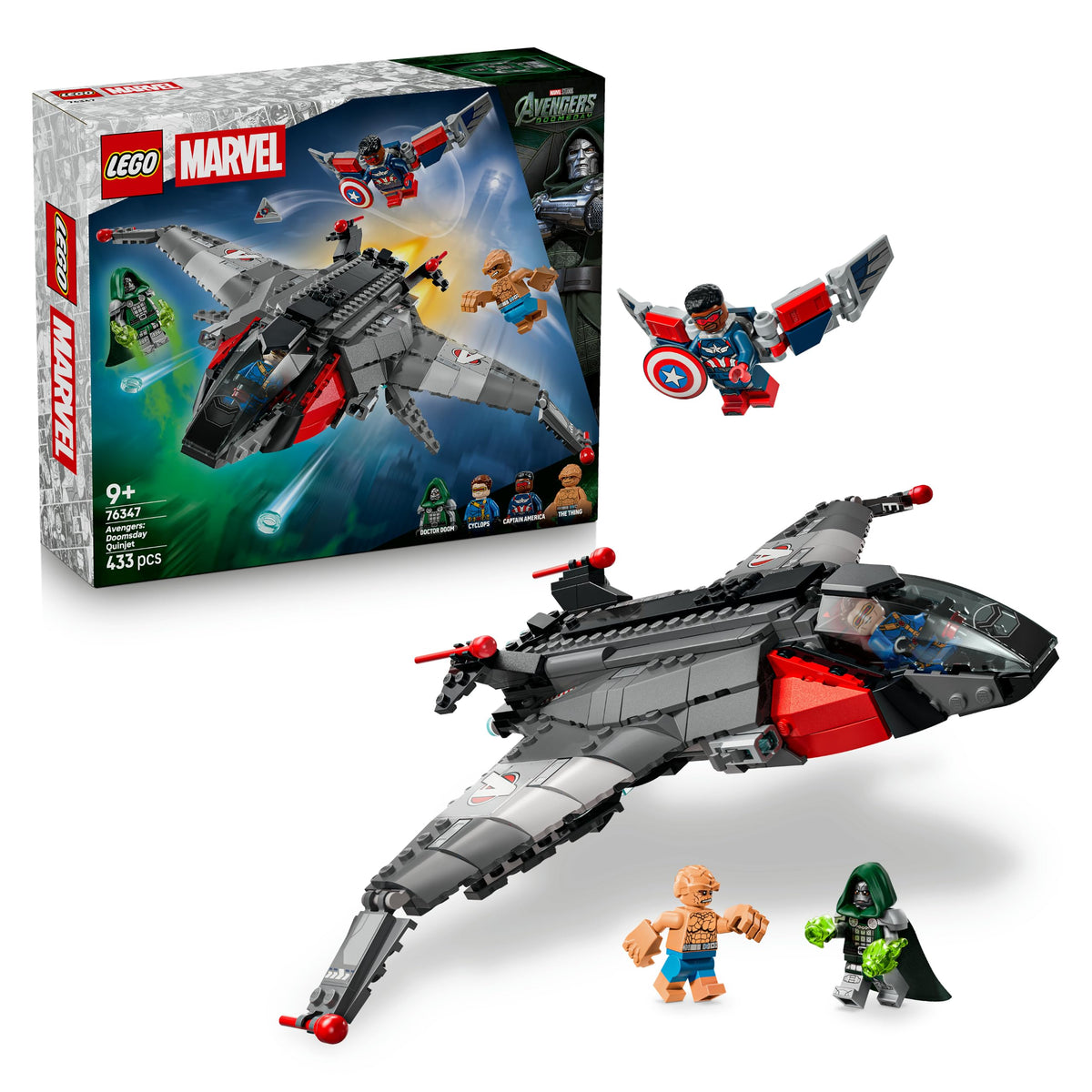 LEGO 76347 Marvel Avengers : Doomsday Quinjet