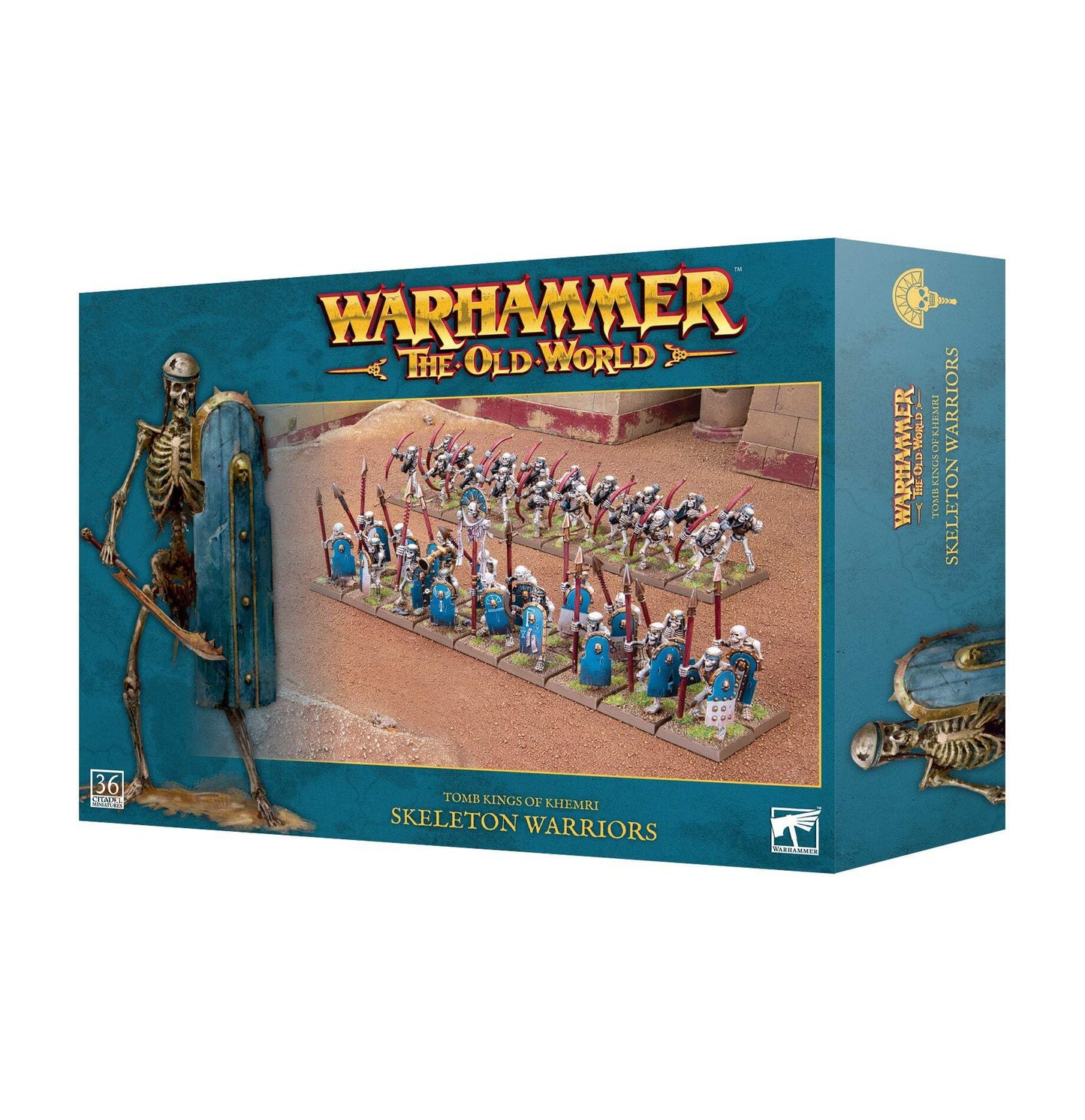 Games Workshop - Warhammer The Old World : Tomb Kings of Khemri - Skeleton Warriors / Archers