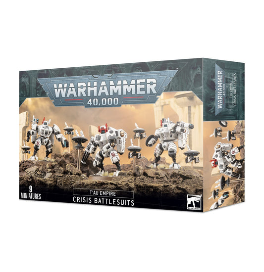 Games Workshop - Warhammer 40,000 - T'au Empire : Tau XV8 Crisis Battlesuit Team