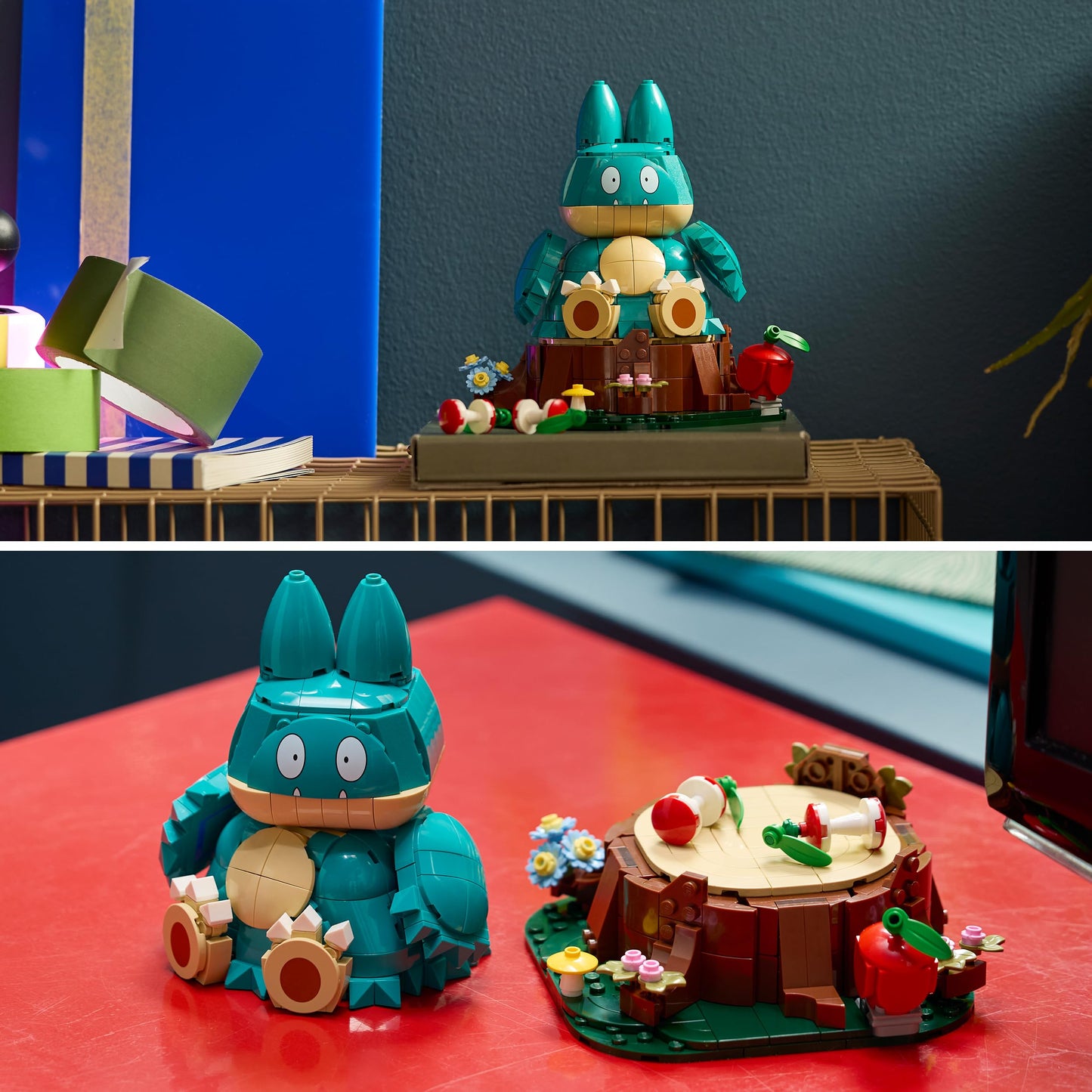 LEGO 72150 Pokémon Munchlax Figure - Building Set for Adults - Anime Model Kit with Posable Limbs & Head