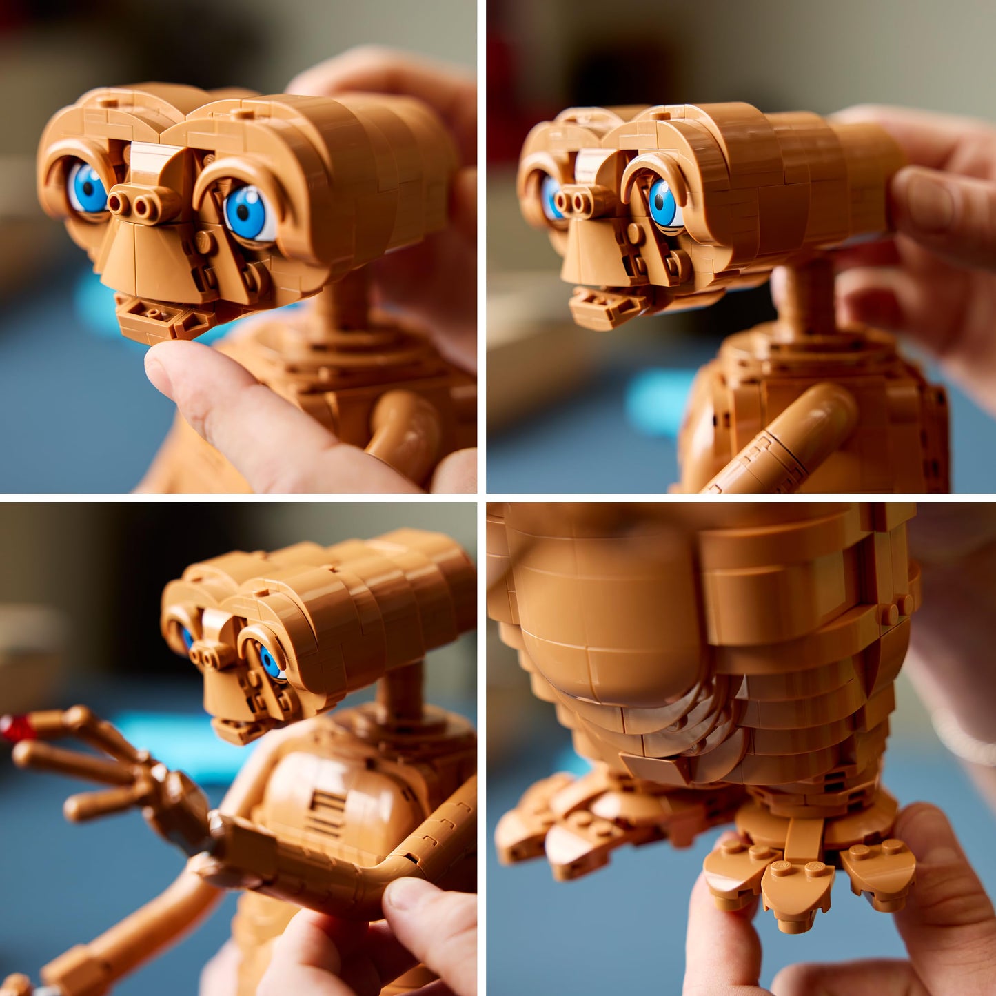LEGO 21370 Ideas E.T. the Extra-Terrestrial -  incl. Alien Figure, Artificial Potted Flowers & Light Brick
