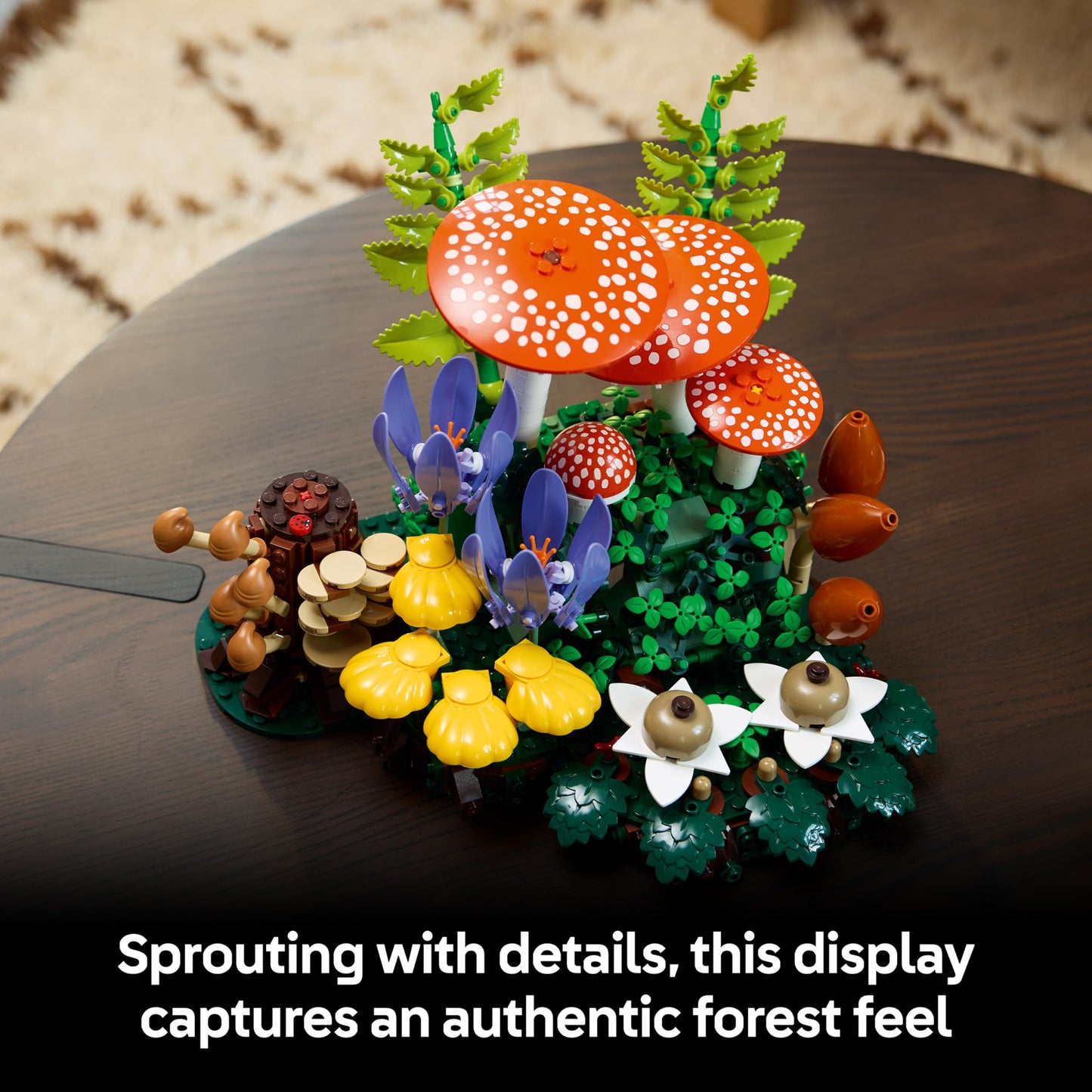 LEGO 11505 Botanicals Woodland Mushrooms incl. a Toadstool & Faux Flowers