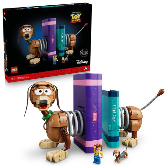LEGO 43301 Disney Pixar Toy Story Slinky Dog Bookends