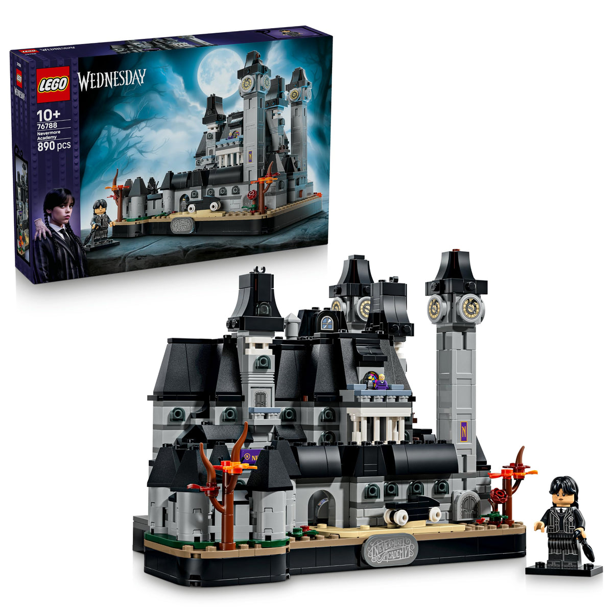 LEGO 76788 Wednesday : Nevermore Academy