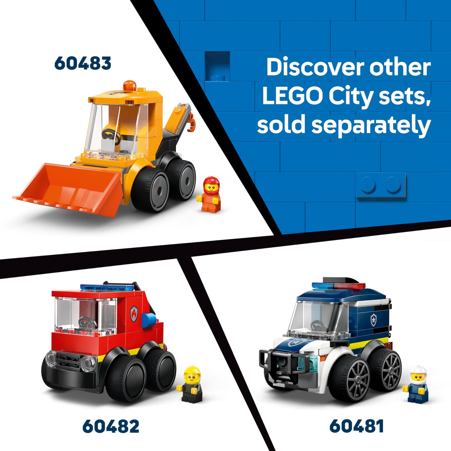 LEGO 60484 City Rides – Gaming Race Car Toy - Mini Building Set with a Driver Junior Minifigure - Party Bag Fillers
