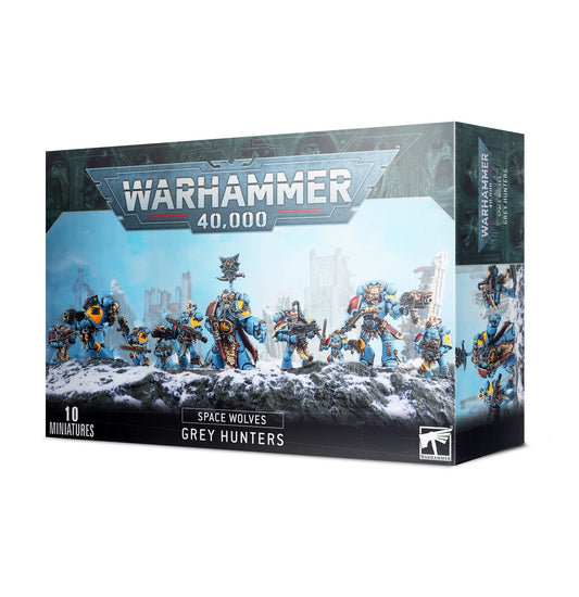 Games Workshop - Warhammer 40,000 - Space Wolves : Grey Hunters