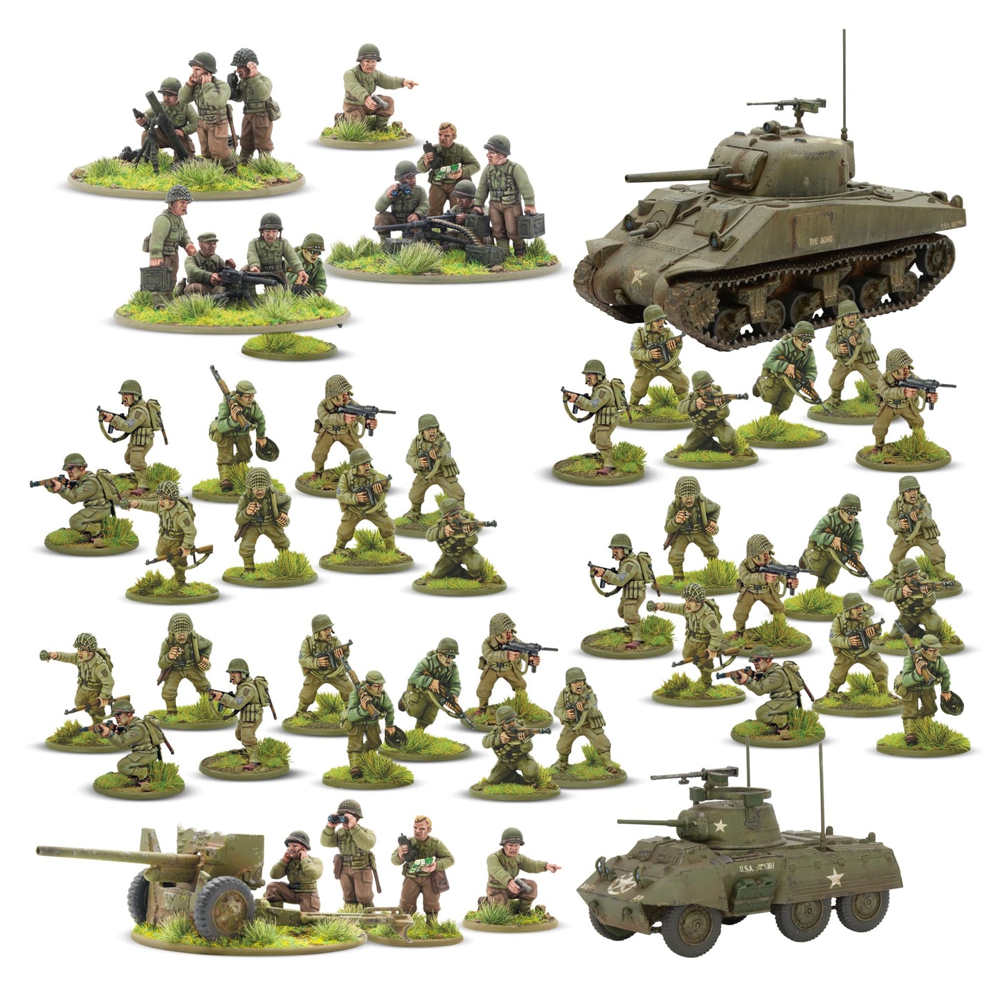 Bolt Action : Stars and Stripes - US Starter Army - 28mm Scale - Games Workshop