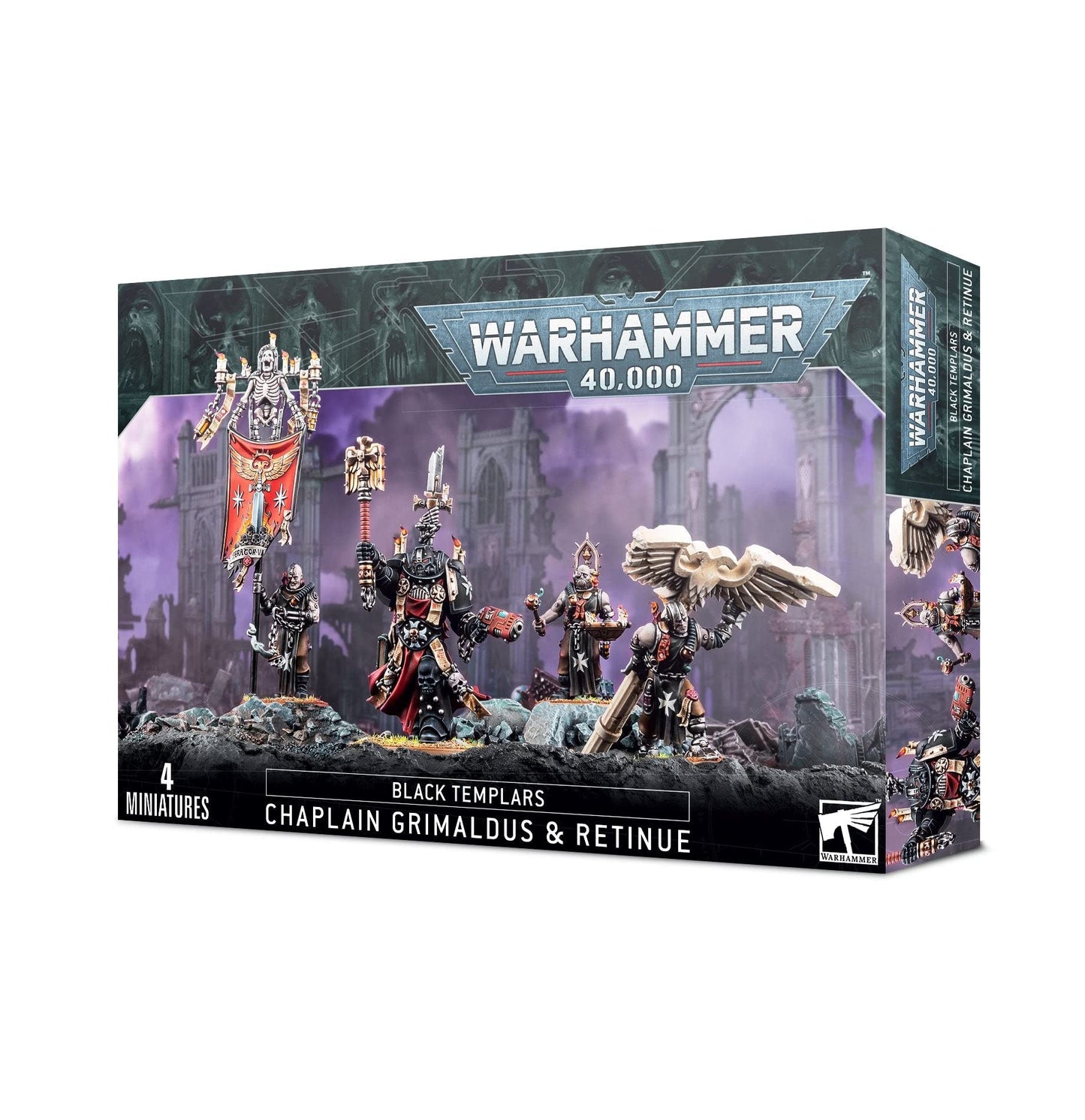 Games Workshop - Warhammer 40,000 - Black Templars : Grimaldus & Retinue
