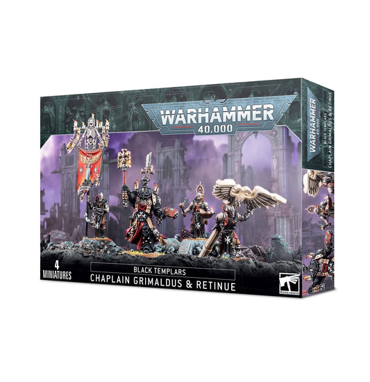 Games Workshop - Warhammer 40,000 - Black Templars : Grimaldus & Retinue