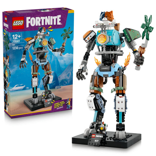 LEGO 7781 Fortnite KIT Toy - Interactive Figure w/Power Claw Pickaxe & Spinning Wheel