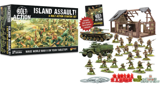 Island Assault - Bolt Action Third Edition Starter Set - 28mm Scale - Warlord Games