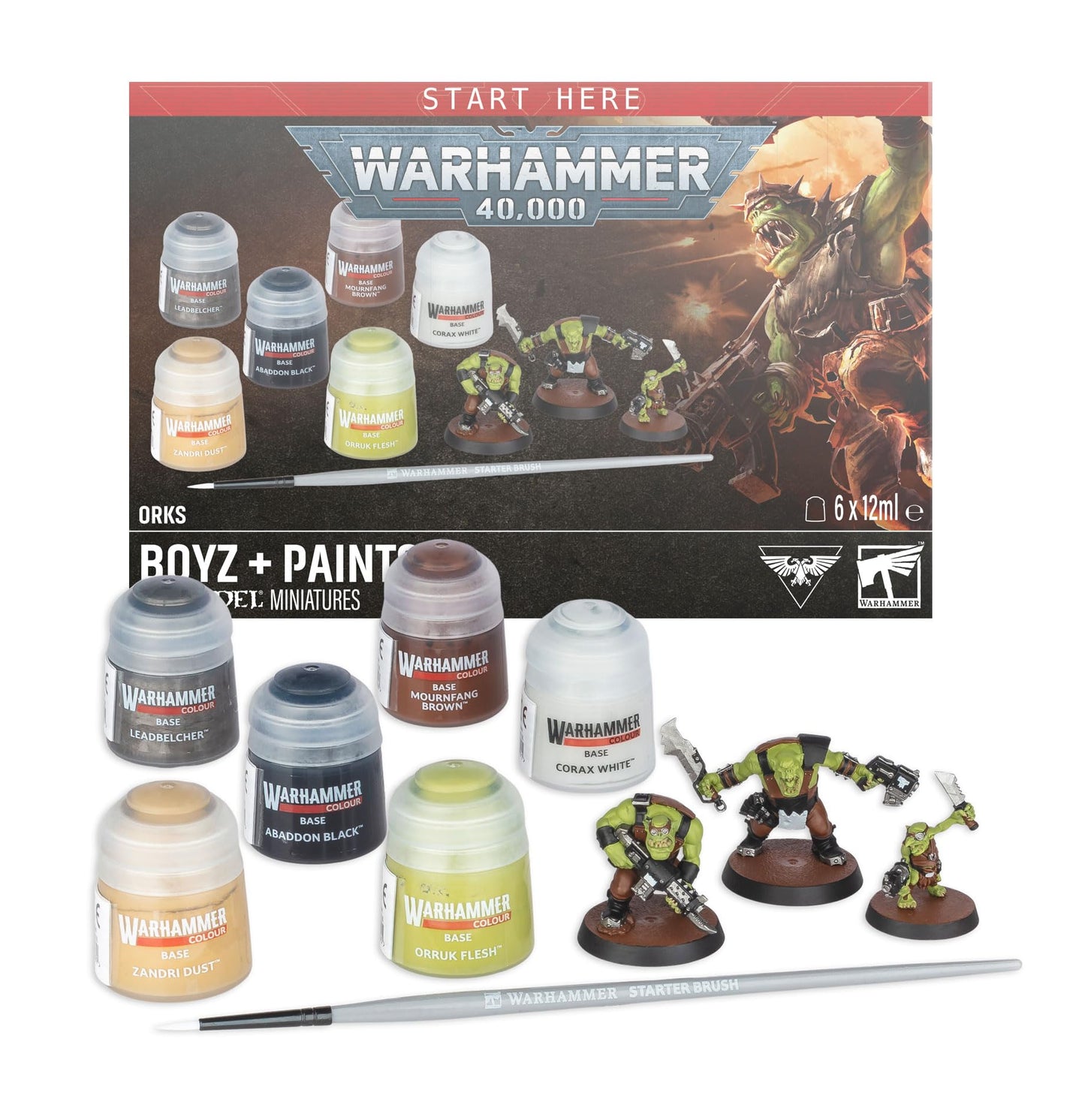 Warhammer 40,000 - Orks + Paints (2026 Edition) - Games Workshop