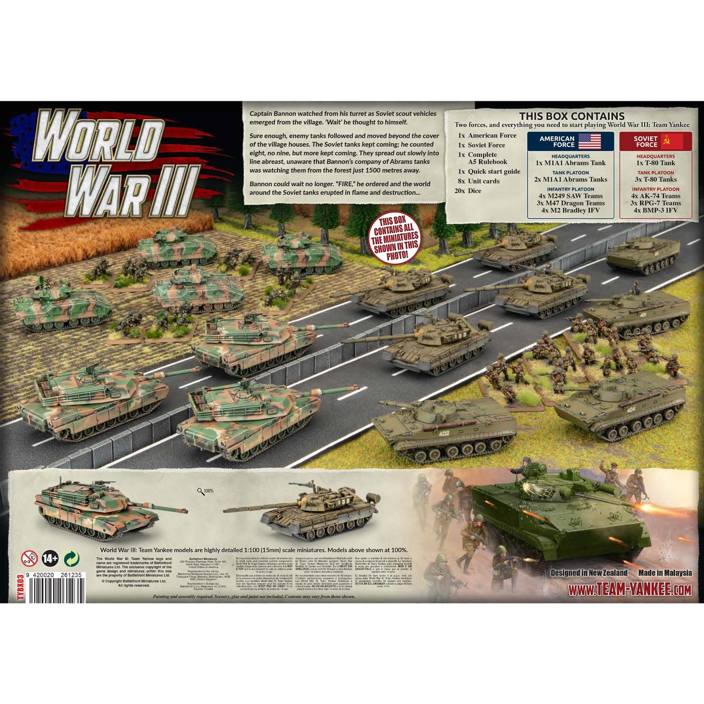 Flames of War - Team Yankee- World War III - The Complete Starter Set (2024 Edition) - TYBX03