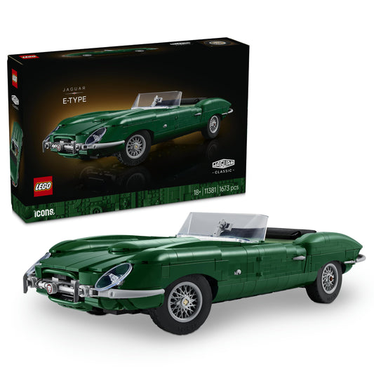 LEGO 11381 Icons Jaguar E-Type -  incl. Inline-6 Engine & Toolkit