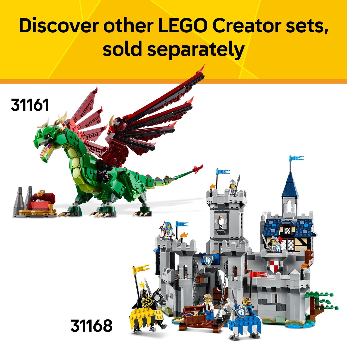 LEGO 31167 Creator 3in1 Haunted Mansion - Toy House Transforms into a Ghost Ship or a Train Set - Incl. 5 Minifigures